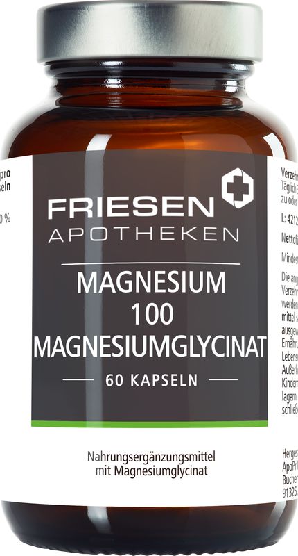 FN Magnesium 100mg Magnesiumglycinat Kapseln