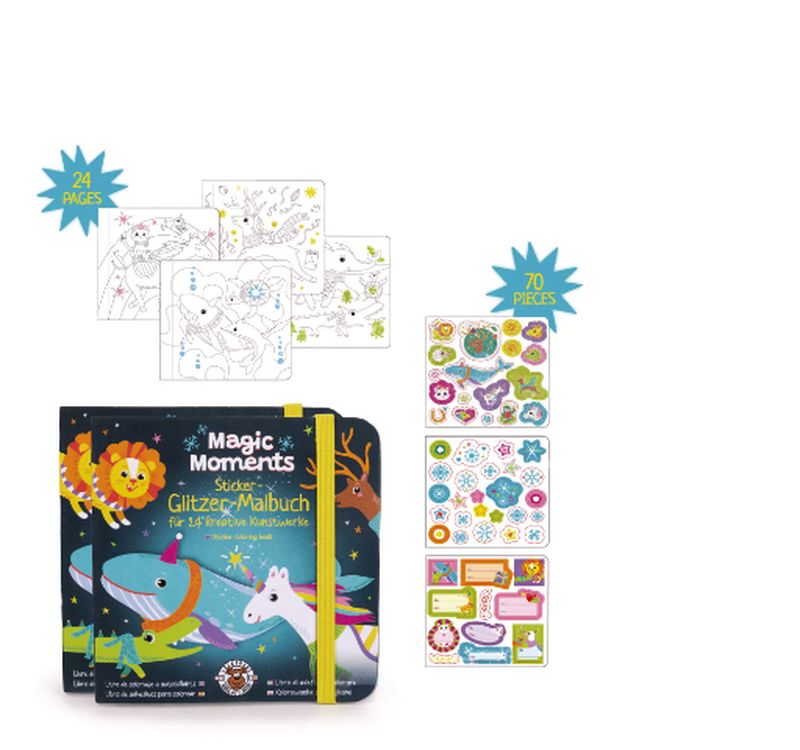 Malbuch Magic Moments