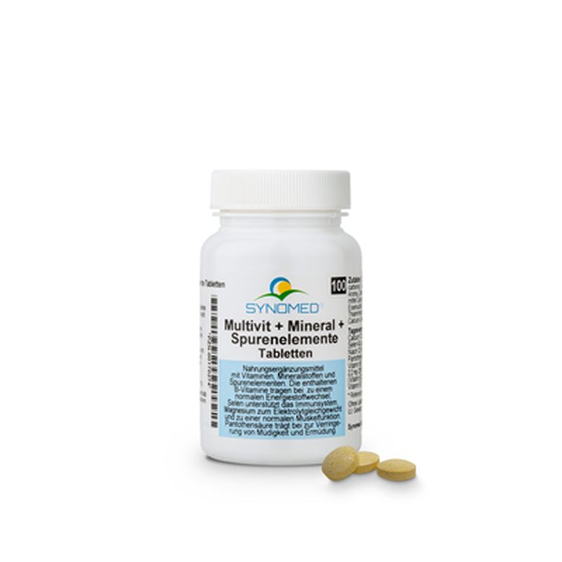 MULTIVIT+Mineral+Spurenelemente Synomed Tabletten