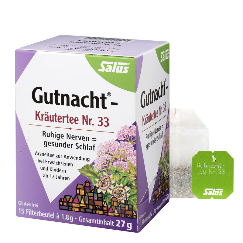 GUTNACHT Kr�utertee Nr.33 Salus Filterbeutel