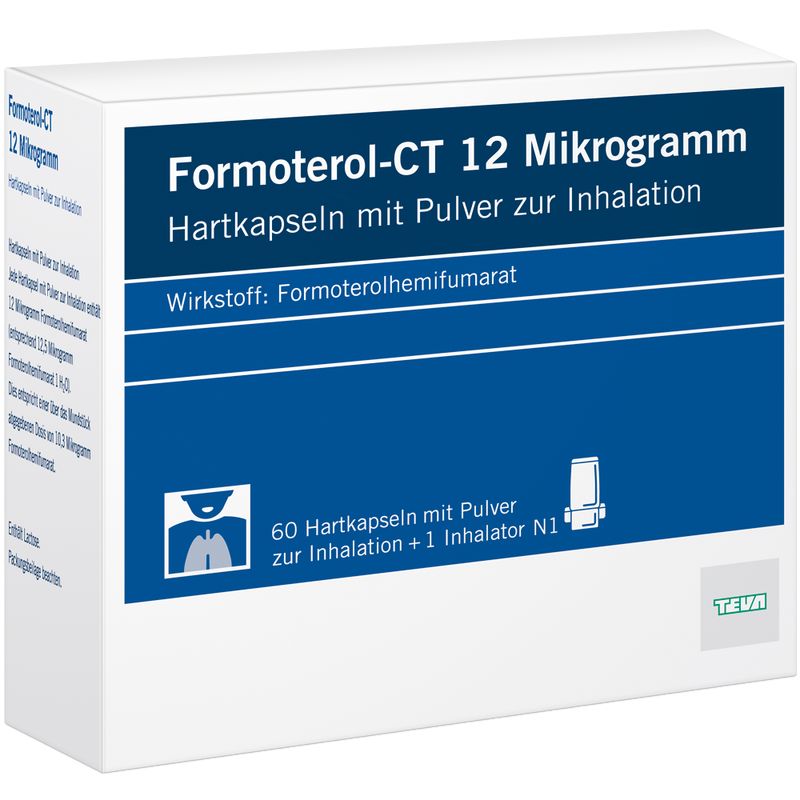FORMOTEROL-CT 12 Mikrogramm Hartkps.m.Plv.z.Inhal.