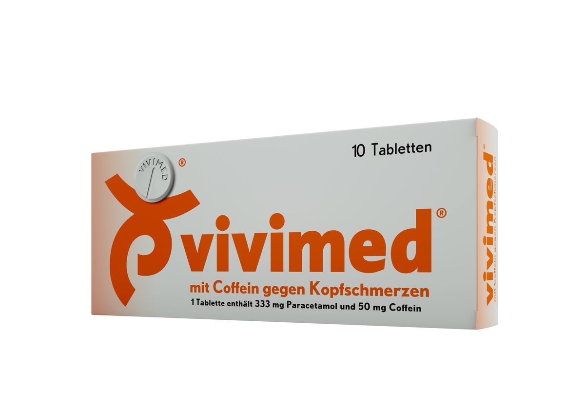 VIVIMED mit Coffein gegen Kopfschmerzen Tabletten