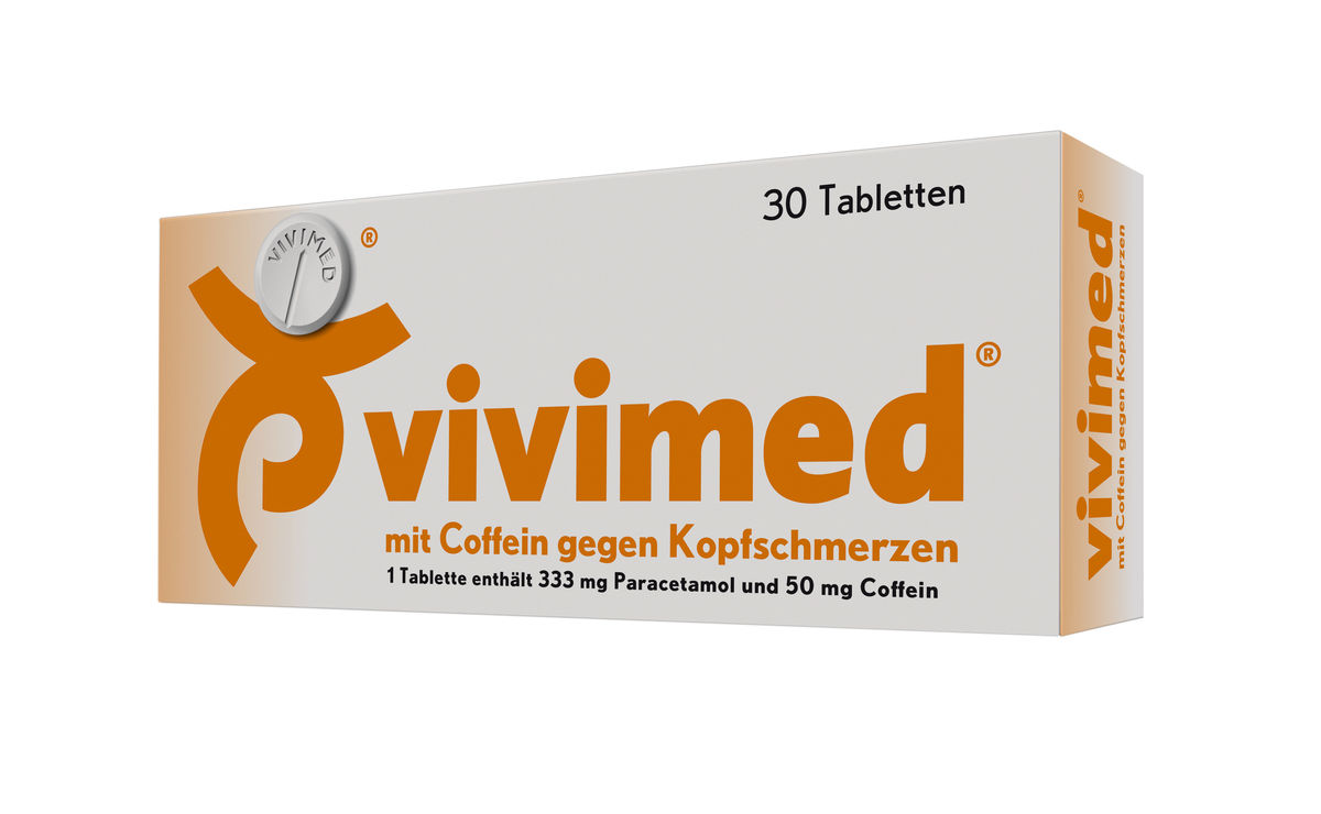 VIVIMED mit Coffein gegen Kopfschmerzen Tabletten