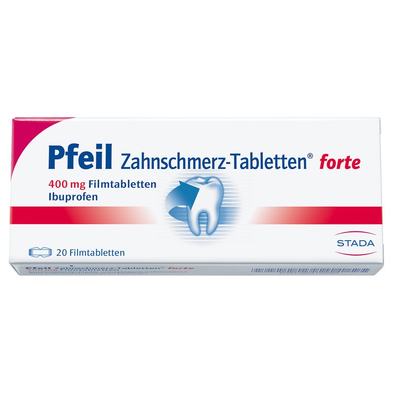 PFEIL Zahnschmerz-Tabletten forte Filmtabletten