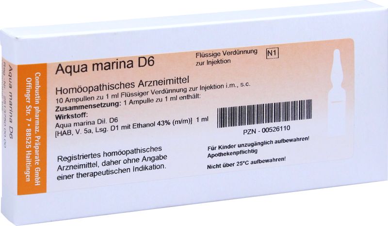 AQUA MARINA D 6 Ampullen