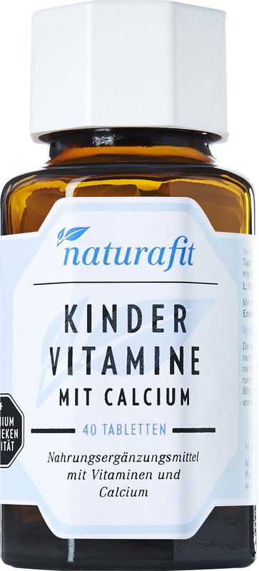 NATURAFIT Kindervitamine m.Calcium Lutschtabletten