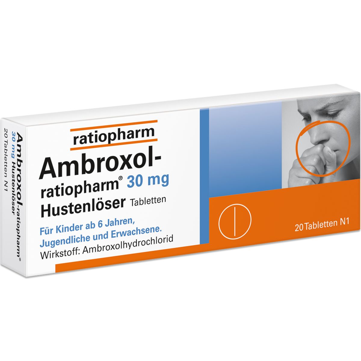 AMBROXOL-ratiopharm 30 mg Hustenl�ser Tabletten