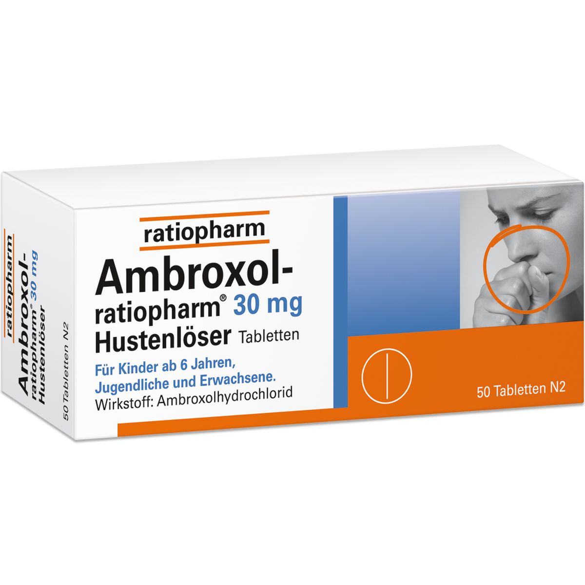 AMBROXOL-ratiopharm 30 mg Hustenl�ser Tabletten