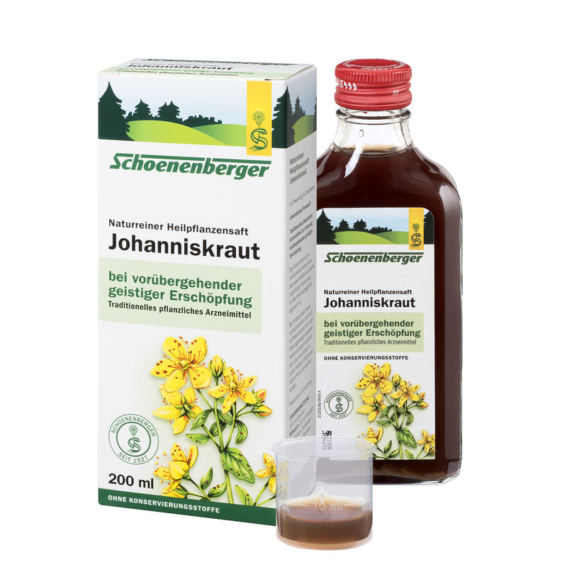 JOHANNISKRAUT SAFT Schoenenberger