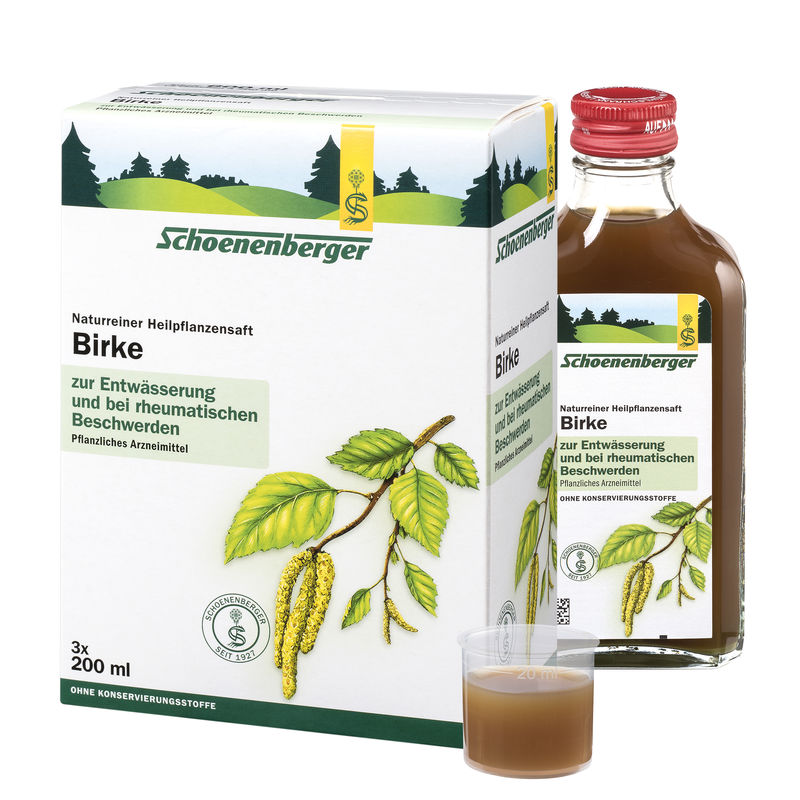 BIRKENSAFT Schoenenberger Heilpflanzensfte