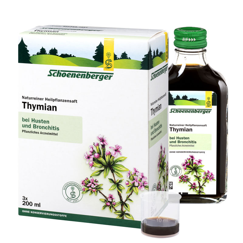 THYMIAN SAFT Schoenenberger Heilpflanzensfte