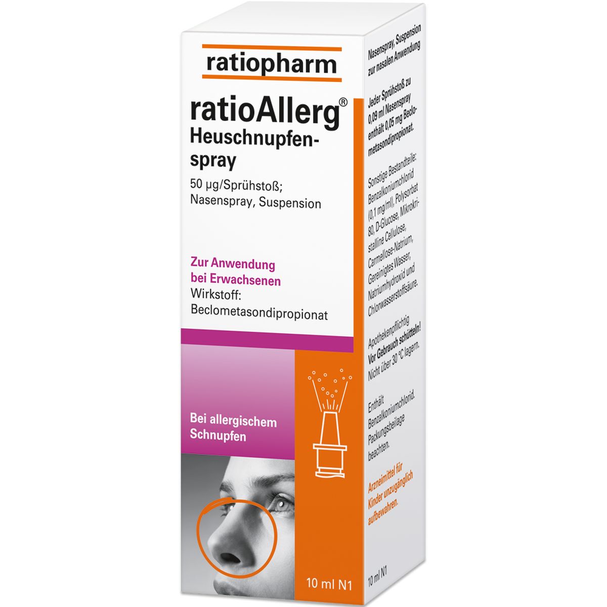 RATIOALLERG Heuschnupfenspray