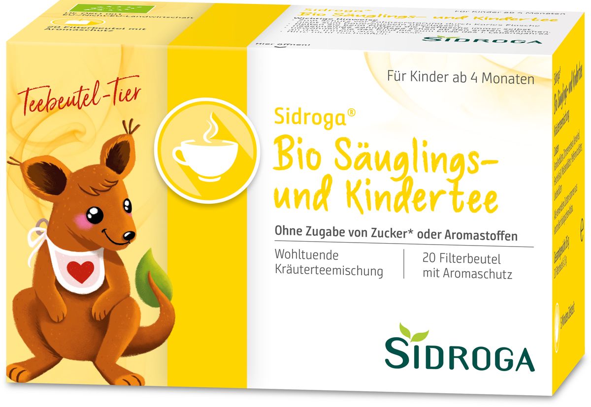 SIDROGA Bio S�uglings- und Kindertee Filterbeutel