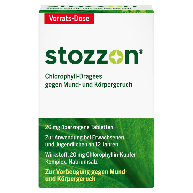 STOZZON Chlorophyll �berzogene Tabletten