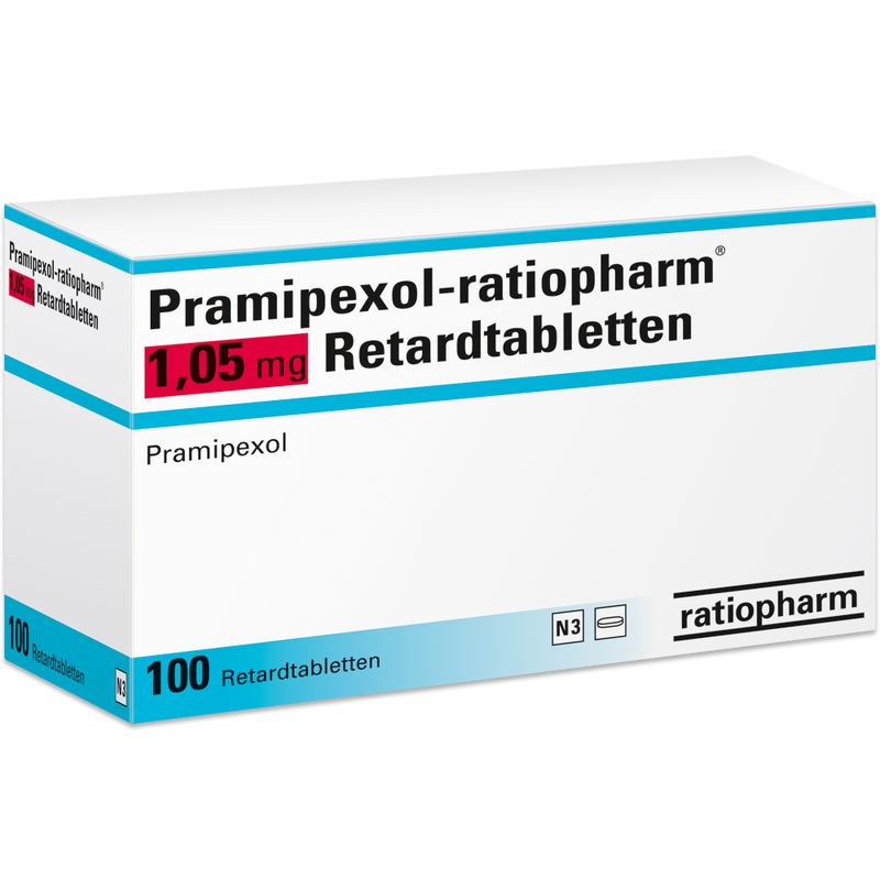 PRAMIPEXOL-ratiopharm 1,05 mg Retardtabletten
