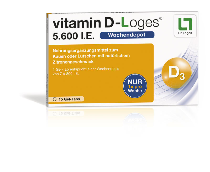 VITAMIN D-LOGES 5.600 I.E. Wochendepot Kautabl.