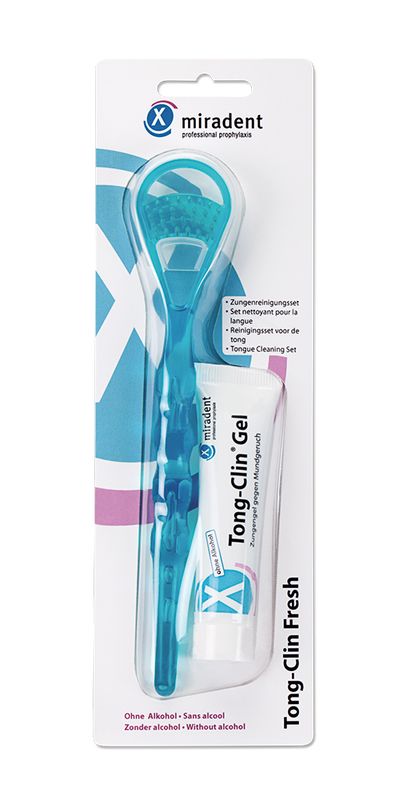 MIRADENT Tong-Clin fresh Zungenreinigungsset