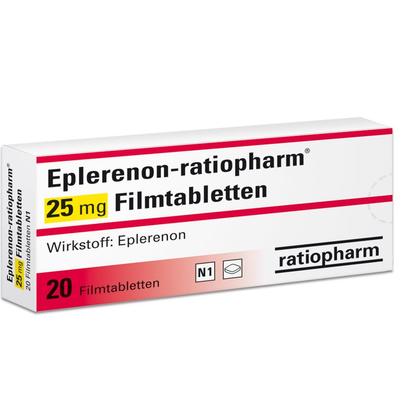 EPLERENON-ratiopharm 25 mg Filmtabletten