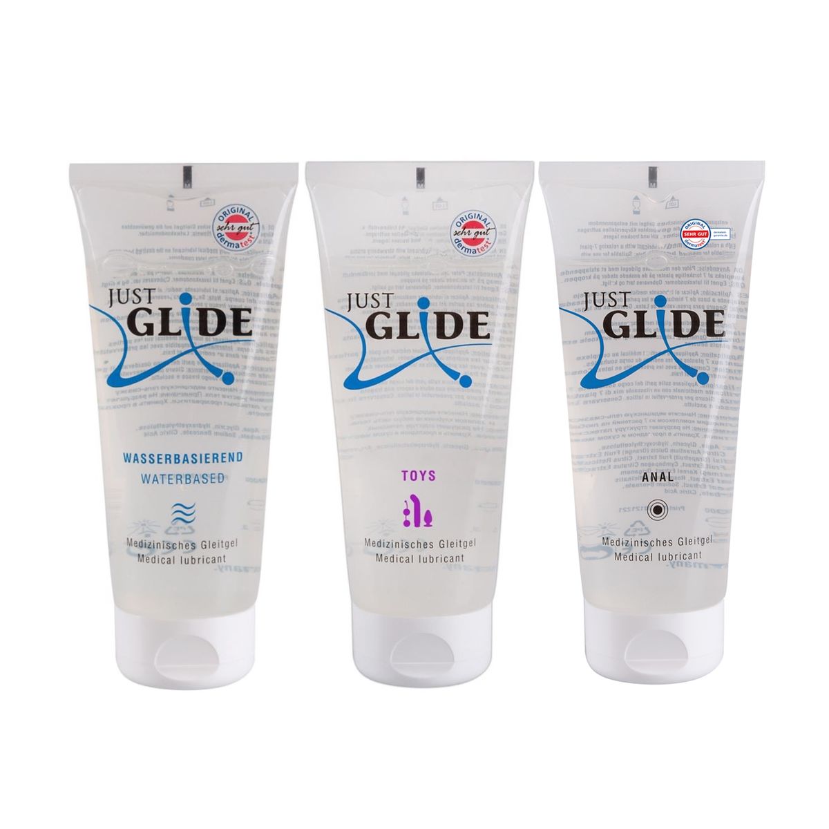 JUST GLIDE med.Gleitgel Water