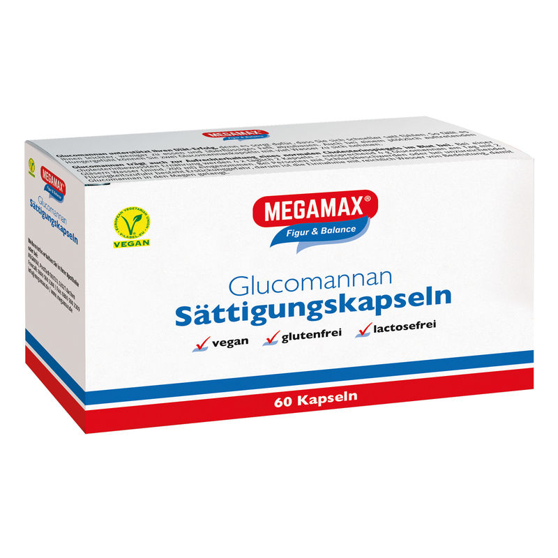 MEGAMAX S�ttigungskapseln Glucomannan