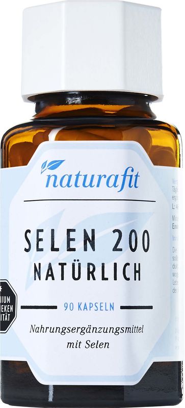 NATURAFIT Selen 200 nat�rlich Kapseln