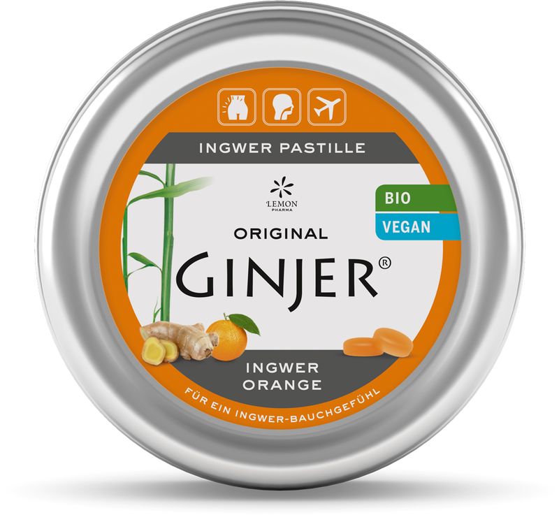 INGWER GINJER Pastillen Bio
