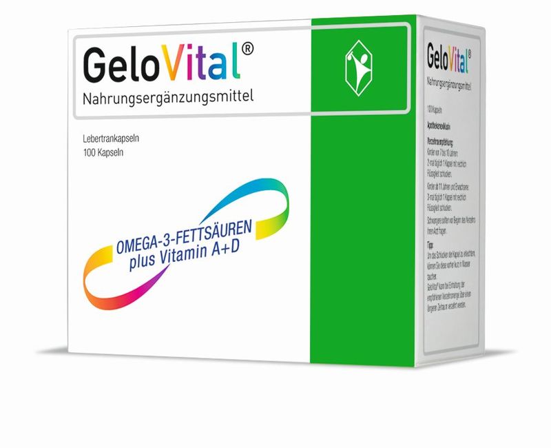 GELOVITAL Nahrungserg�nzungsmittel Lebertran Kaps.