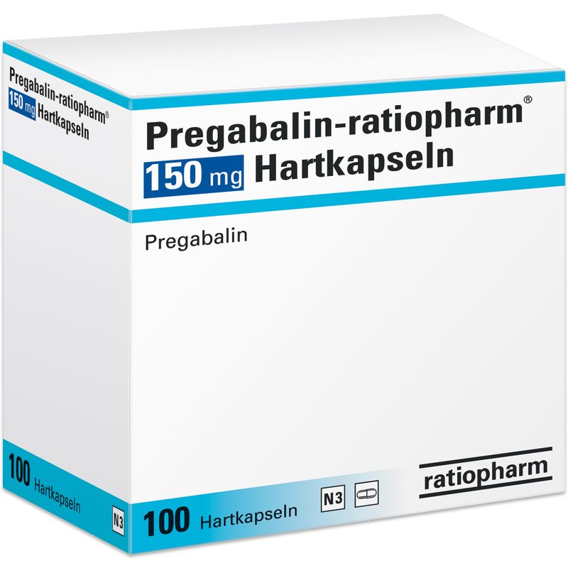 PREGABALIN-ratiopharm 150 mg Hartkapseln