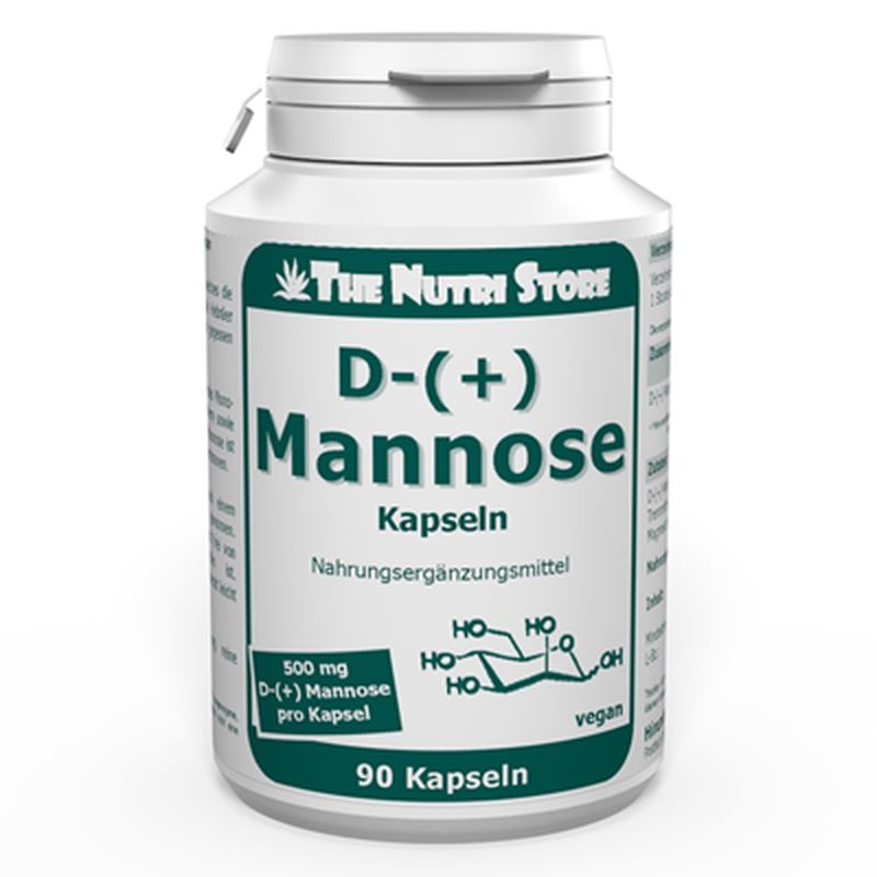 D-MANNOSE 500 mg vegetarische Kapseln