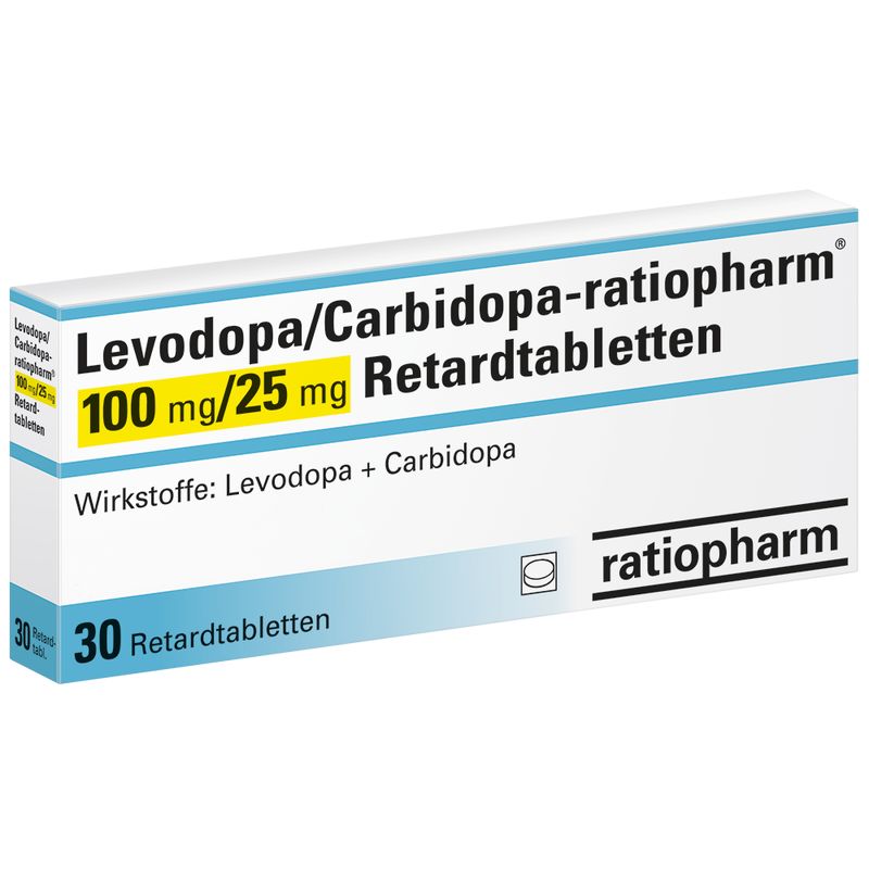 LEVODOPA/Carbidopa-ratiopharm 100 mg/25 mg Ret.-T.