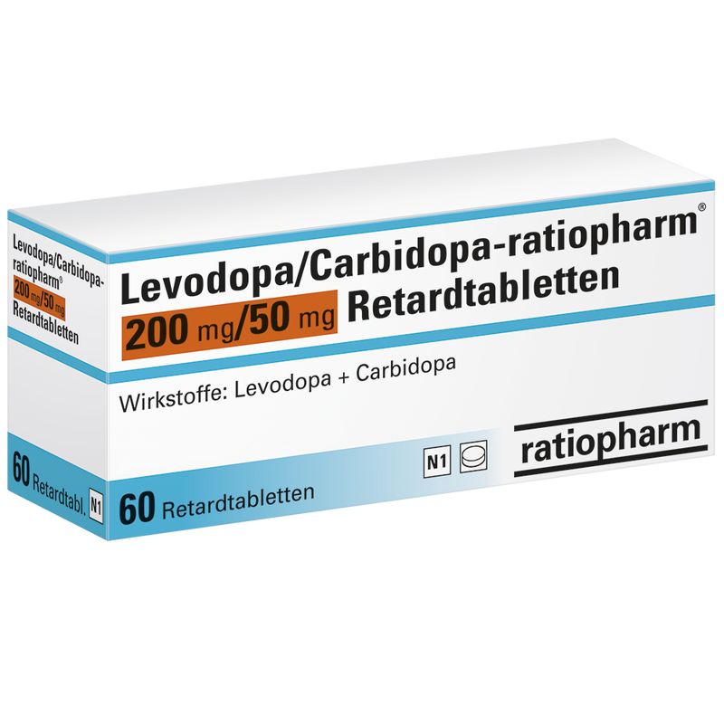 LEVODOPA/Carbidopa-ratiopharm 200 mg/50 mg Ret.-T.
