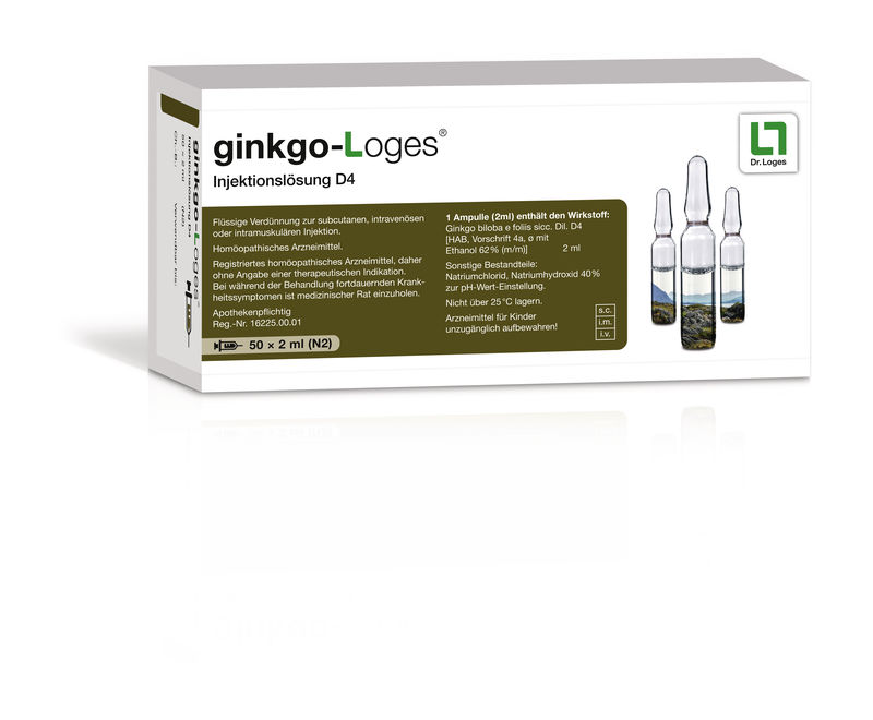 GINKGO-LOGES Injektionsl�sung D 4 Amp.