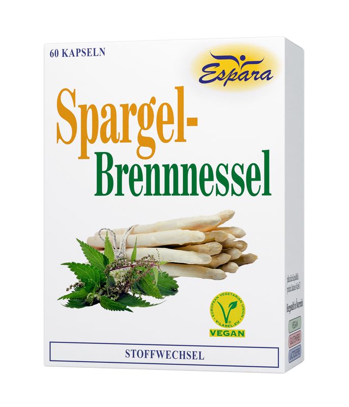 SPARGEL-BRENNESSEL-Kapseln