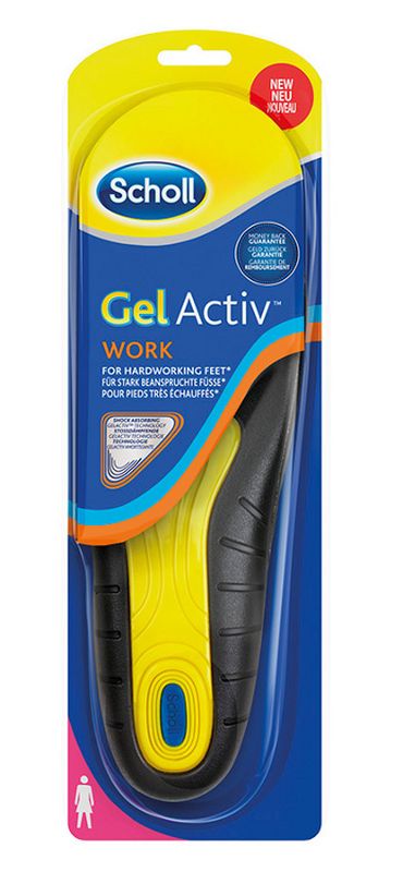 SCHOLL GelActiv Einlegesohlen Work women