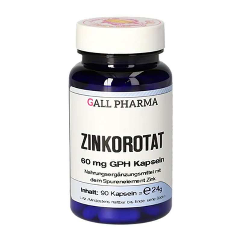 ZINKOROTAT 60 mg GPH Kapseln