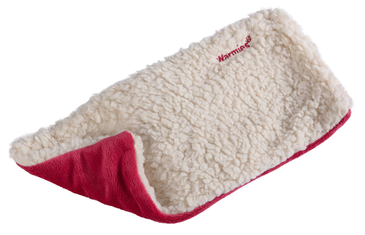 WARMIES Hot Pak Sherpa beige/rot