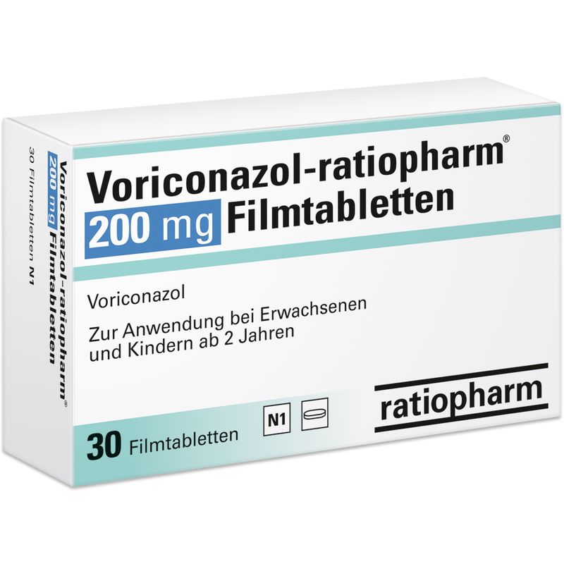 VORICONAZOL-ratiopharm 200 mg Filmtabletten
