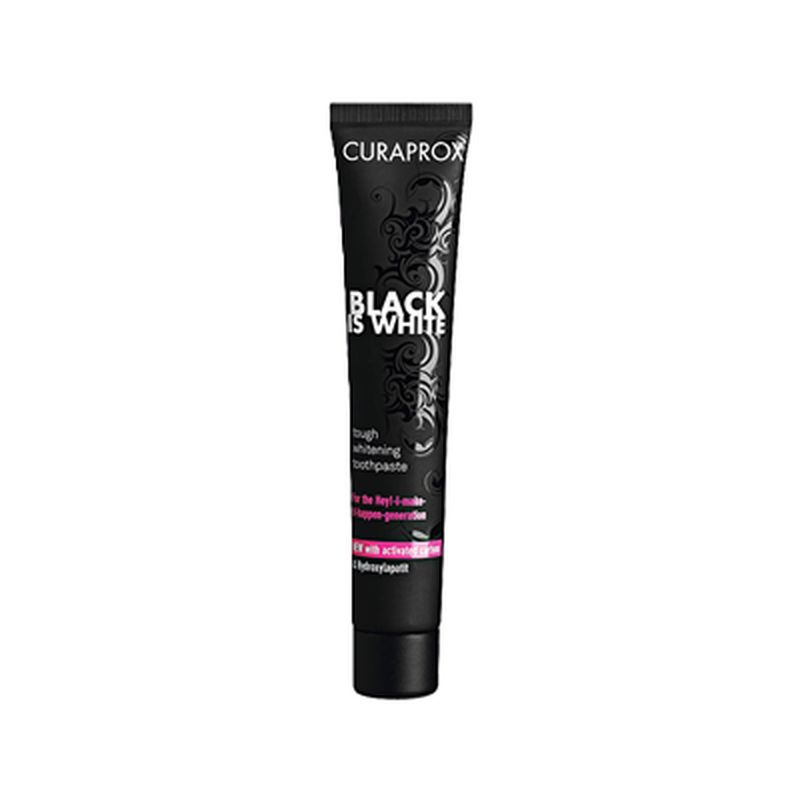 CURAPROX black is white Kohlezahnpasta