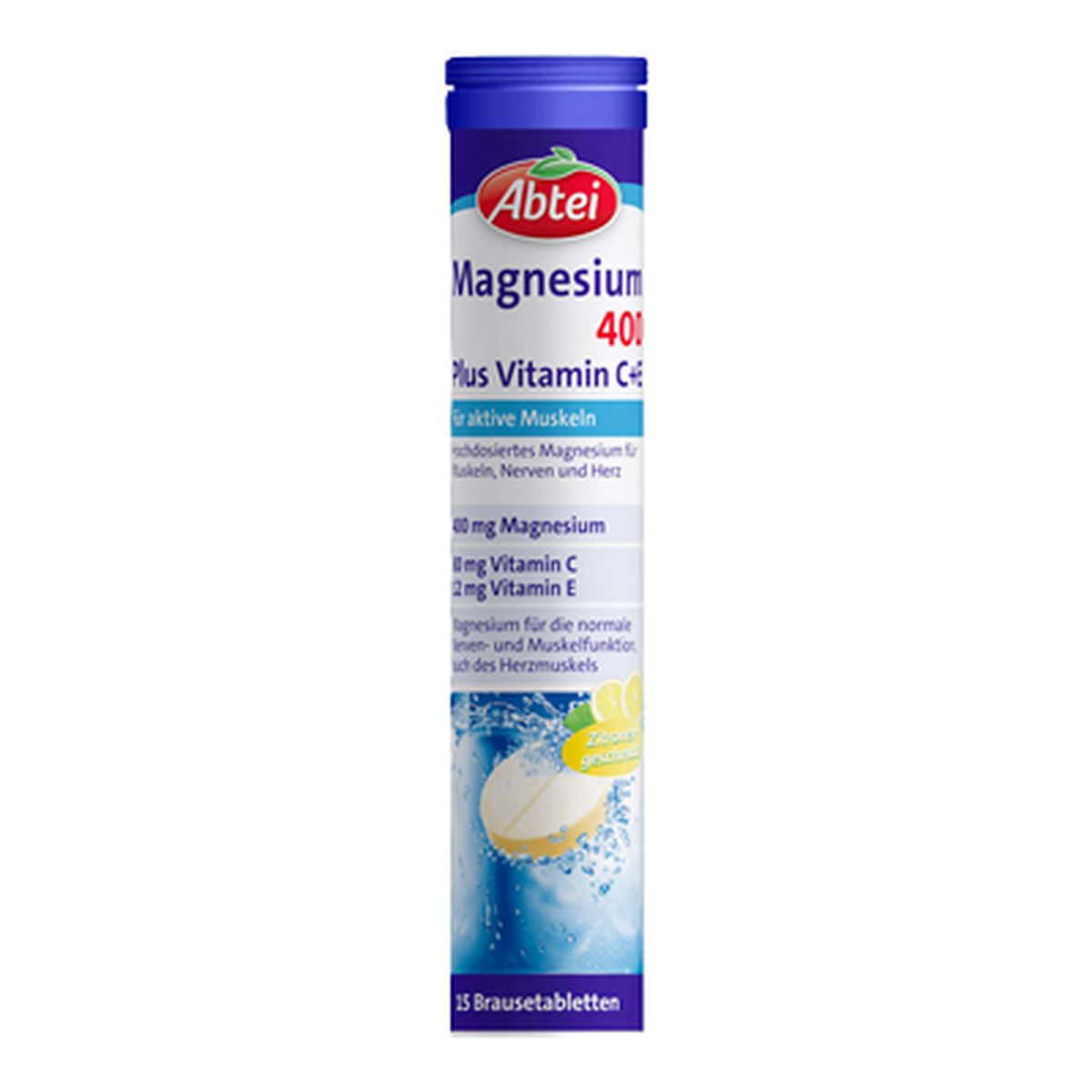 ABTEI Magnesium 400 Plus Vitamin C+E Brausetabl.
