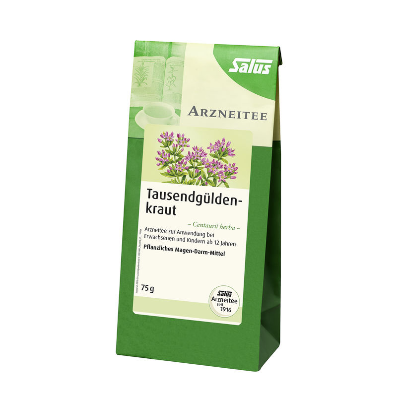 TAUSENDG�LDENKRAUT Arzneitee Centaurii herba Salus
