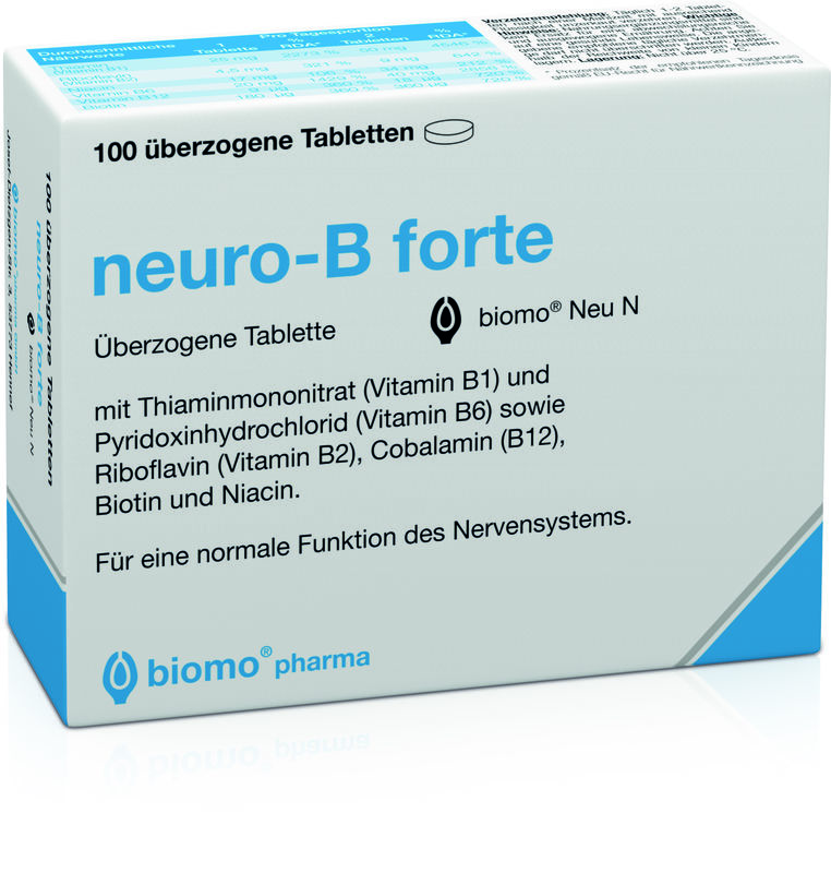 NEURO-B forte biomo Neu berzogene Tabletten
