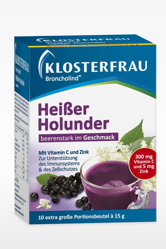 KLOSTERFRAU Broncholind hei�er Holunder Granulat