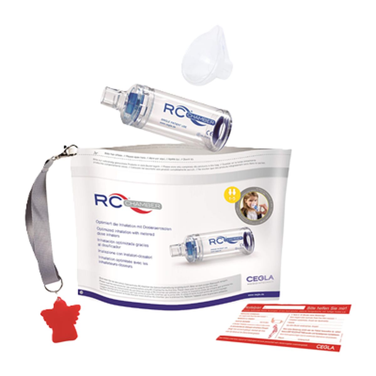 RC-Chamber f.Kinder 1-5 Jahre m.Maske
