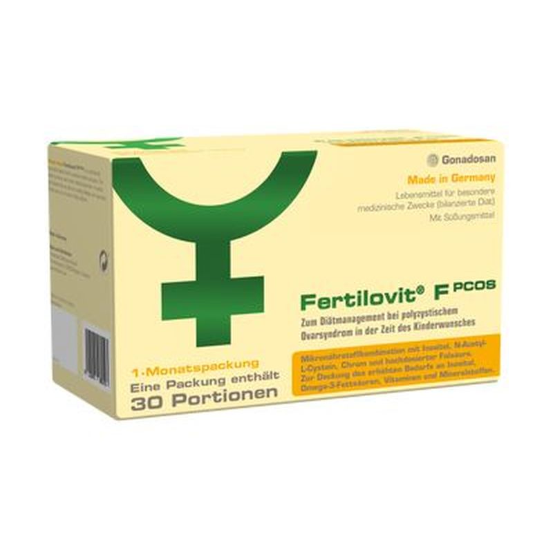 FERTILOVIT F PCOS 60 Kapseln+30 Pulver-Sticks