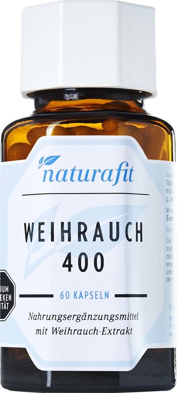 NATURAFIT Weihrauch 400 Kapseln