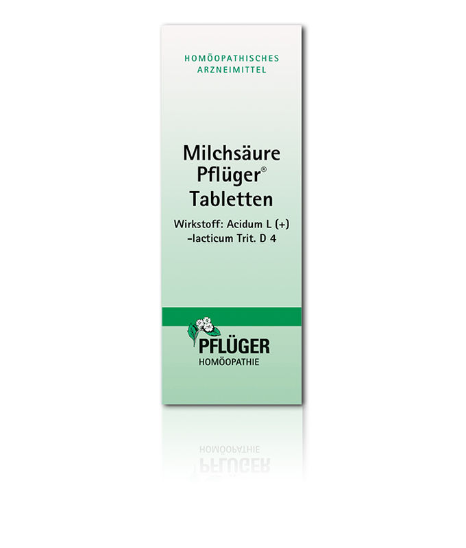 MILCHS�URE Pfl�ger Tabletten