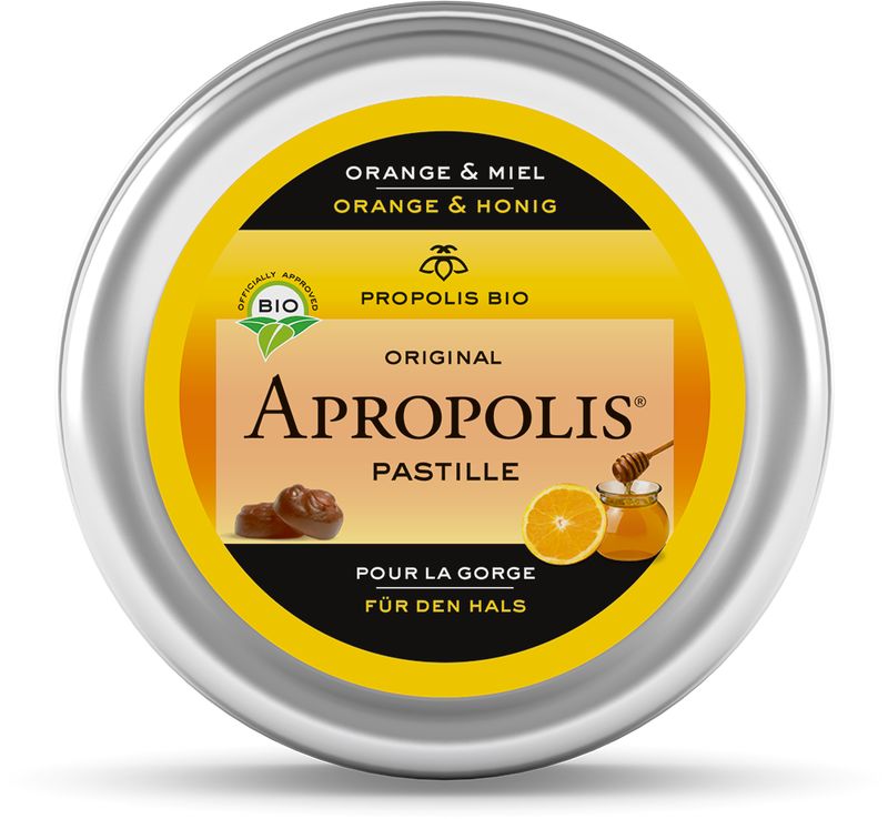 PROPOLIS PASTILLEN Orange Honig APROPOLIS