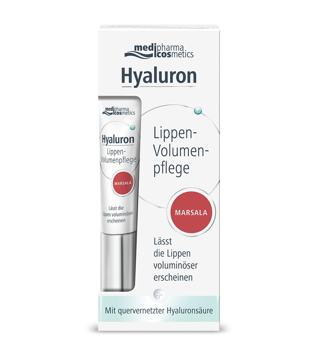 HYALURON LIPPEN-Volumenpflege Balsam marsala