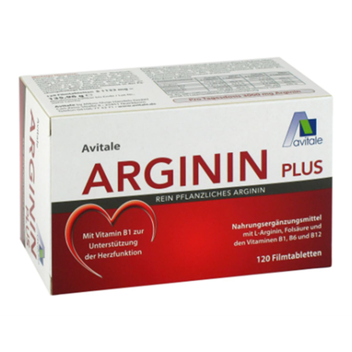 ARGININ PLUS Vitamin B1+B6+B12+Fols�ure Filmtabl.