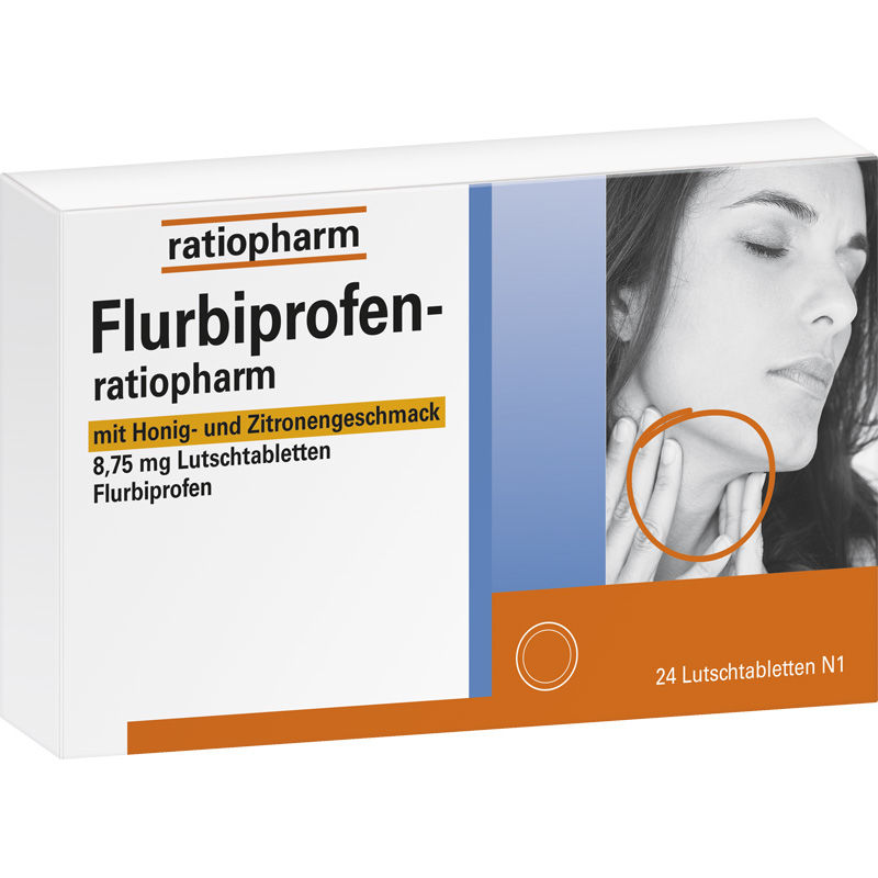 FLURBIPROFEN-ratio.m.Honig-u.Zitroneng.8,75mg Lut.